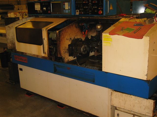 1 1/4 ,Tsugami,NP32,1.260 Dia,8.27 Length,20-4K RPM High Spd,(2)6 pos turrets, 10HP,'89