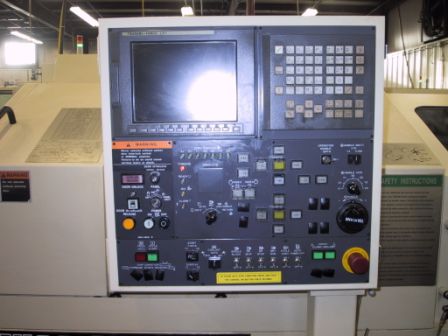 1 1/2 , Tsugami, No. MU38SY, Fanuc 18iTA, 12' Bar Feed,Twin Tureet,6 Live pos.,2005