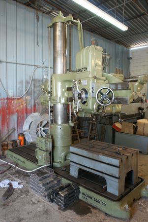 4' x 11 , Carlton, 1400 RPM, 5HP, 3PH, 220V