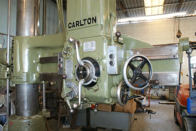 4' x 11 , Carlton, 1400 RPM, 5HP, 3PH, 220V