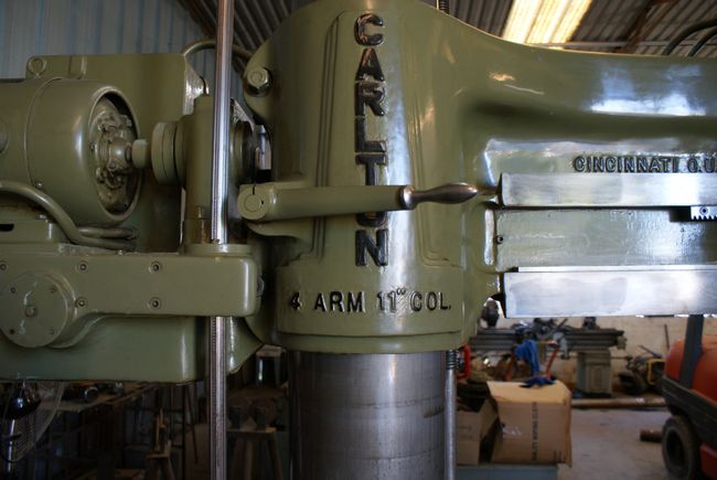 4' x 11 , Carlton, 1400 RPM, 5HP, 3PH, 220V