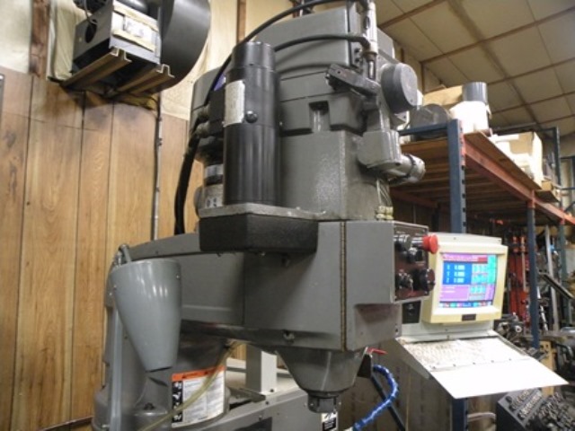 Bridgeport Explorer X-26, DX 3, 3HP, 60-4200 RPM Infinitely Variable, 26 Travel, 50 x 16 table, #30 quick change spindle