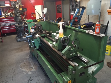 15 x 60 cc, NARDINI, ND-1560E,2 1/4 Bore,25-2000RPM,D1-6 nose, 8HP,steady and follow rest,live & dead centers,5C Collet adapter,'1990s