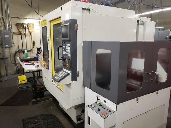 19.7 X, 14.9 Y, 11.8 Z, Robodrill Alpha- T14iA-PC2, 1999, 25.6 x 14.9 Pallets(2), 80-8000 RPM, Rigid Tap 5000RPM, 5/7.5HP, Direct Drive, 14 Pos Tool