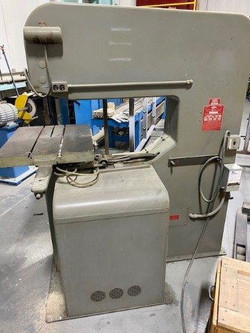1 x 199 , Do All, 3612 H,30 - 5500 FPM,throat (band to column) 36 ,Max. work height 12 ,26.5 x 33.5 table,45 degree tilt