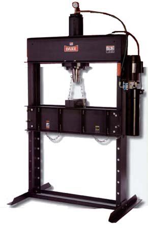 50Ton DAKE, Force 50DA,Width btwn chan. 8.25 ,11/Ipm,2Hp,(oth models avail)