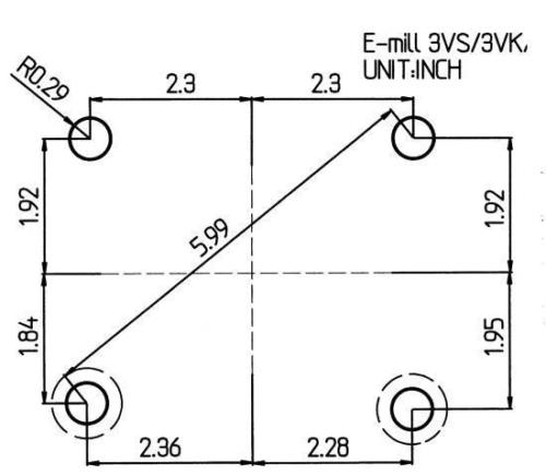 E Mill Milling Head, ACER,