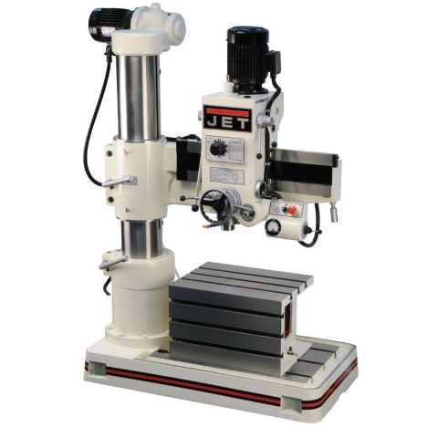 Model J-720R: 23 13/16' x 8 1/4 , Jet, drill 1 1/2 Mild Steel,2 , Tap 3/4Steel,1 cast iron, 23 5/8x 17 1/2x15Table, 3HP/3PH/230/460V,MT-4, BRAND NEW